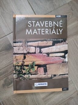 Stavebné materiály- Ľuboš Svoboda a kolektív- kniha, učebnic