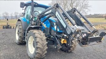 traktor New Holland T6.175 AC s ČELNÍM NAKLADAČOM