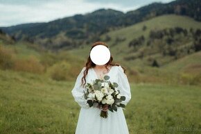 Svadobné šaty - Ivory, šité na mieru - 1