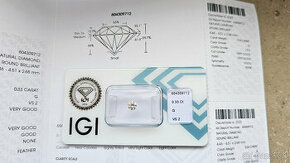 Diamant 0.33 ct - IGI certifikovaný investičný diamant