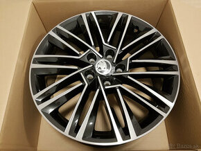 Luxon Black 5x112 R18 7,5Jx18 ET48 Škoda Octavia 4 NOVÉ - 1