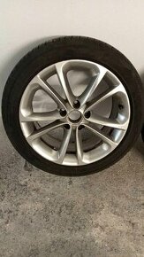 235/45/ZR17 8Jx17 original passat CC disky a letne pneu - 1