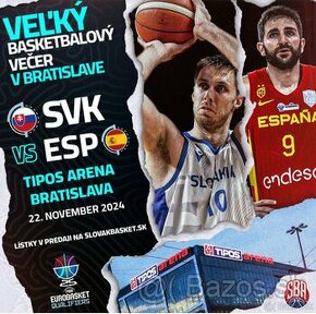 Basketbal SVK-ESP