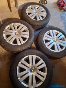 Predam let sadu 5x112-16 alu orig pneu let conti 205/60-16 t