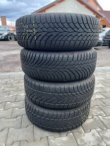 Predám plechové disky so zimnými pneu 205/55 R16