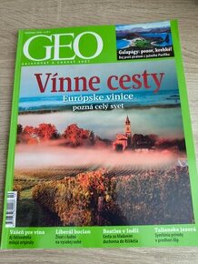 Predám časpis GEO - Vínne cesty - bezchybný stav