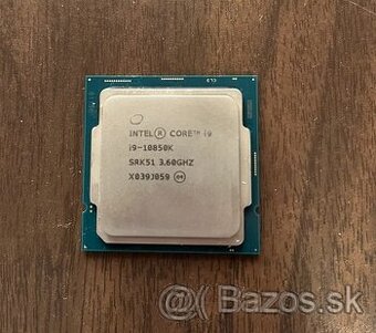 Predám Intel Core i9 10850K - 10c/20t