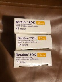 Betaloc 25mg, 3balenia na predaj, spolu 10€ - 1