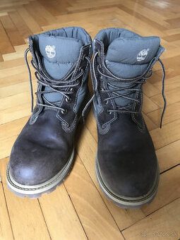 kožené prechodné topánky Timberland 35