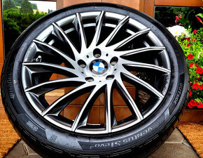 alu R18 5x120, pneu 225/45 RFT, BMW X1, rada 3 - 1