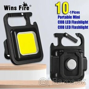 mini LED svietidlo magnet stojan COB