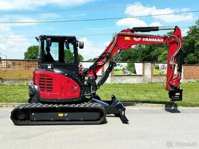 bager Yanmar ViO57-6 rypadlo + powertilt - 1