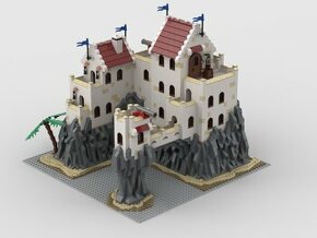 Lego MOC Pirat Pevnost Lorda Igtorna - 1