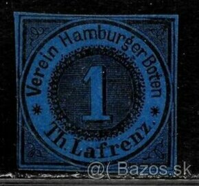 Nemecko Hamburg 1864 MI-DE-HH 13Uzw