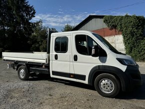 Peugeot Boxer 2.2 110 kW 2014 valník 7 miestne