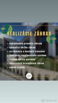 Realizácie záhrad na kľúč / Záhradné práce / Záhradné úpravy