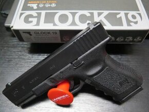 Predám nový tréningový pištoľ Glock 19 kal. 4,5 mm CO2 - 1