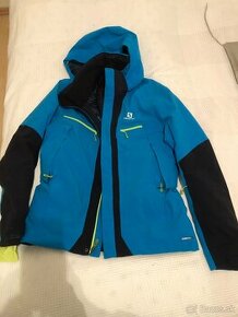 Zimná / lyžiarska pánska bunda Salomon velkost M - 1