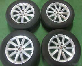 R16 letná sada ŠKODA SUPERB rozteč 5x112 215/60R16 GOODYEAR - 1