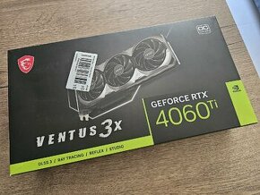 MSI GeForce RTX 4060ti 16GB