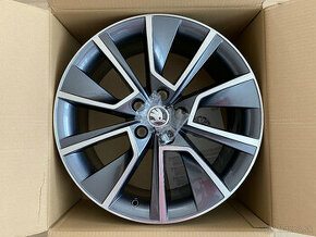 Braga Antracit 5x112 R18 7,5Jx18 ET48 Octavia 4 NOVÉ - 1