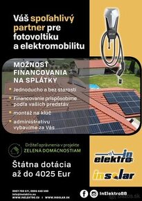 Komplexné služby v oblasti fotovoltických elektrární (FVE)