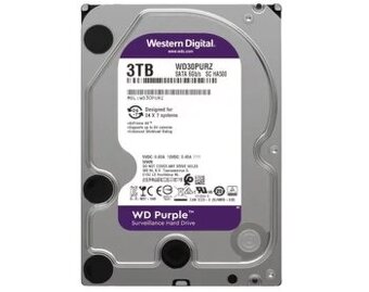 HDD WD 3 TB PURPLE NOVÝ