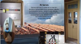 RJ-Servis : servis a oprava, strechy pivnicu až po zahradu