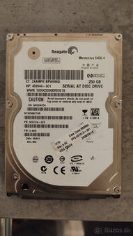 HDD 2,5" SATA 250GB