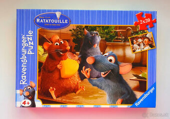 Walt Disney- Myšiak Ratatouille puzzle. - 1