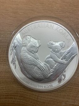 Strieborná minca 1kg AUSTRALIAN 2011 Koala - 1