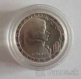 100 Kčs/1991 - W. A. Mozart - 1