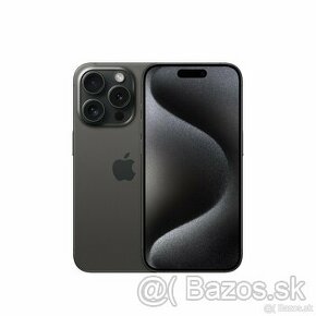 Predám Apple iPhone 15 Pro 256gb - titanium black - 1