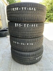 Predám zimné pneu Pirelli Scorpion ice&snow 235/55 r18 - 1