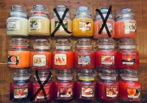 Sviečky zn. Yankee Candle