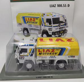 LIAZ 100.55 D   Dakar 1:43 + časopis