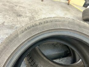 Predám 245/45r18 zimné continental - 1