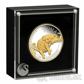 Pozlátená limitovaní minca Koala Perth Mint 3 oz