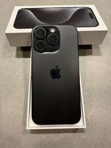 Predám Apple iPhone 15 Pro 128gb black - 1