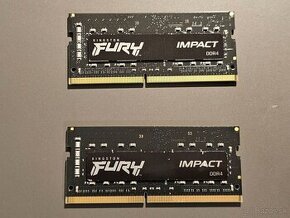 2x16Gb SO-DIMM DDR4 Kingston FURY 3200 MHz CL20 (32 Gb kit)