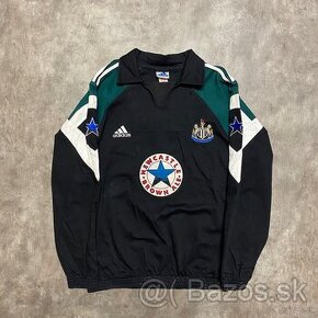 Vintage futbalová mikina Adidas x Newcastle United 1997-1998