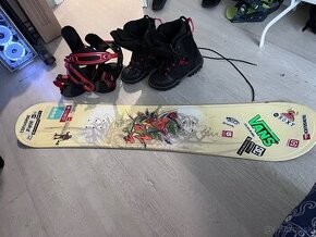 Snowboard pre zaciatocnikov komplet alebo osobitne