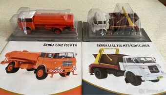 Škoda Liaz 706 RTH + Škoda Liaz 706 MTS kontejner 1:43 Dea