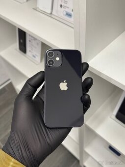 ZÁRUKA 2 ROKY /  Apple iPhone 12 Mini 64GB Black, 100%