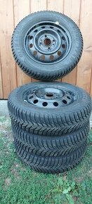 Plechové disky 4x98 a zimné Goodyear Ultragrip 8 155/70 R13