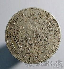 1 zlatník, 1879, Rakúsko - Uhorsko