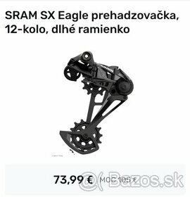 Radenie prevodov + prehadzovac SRAM SX