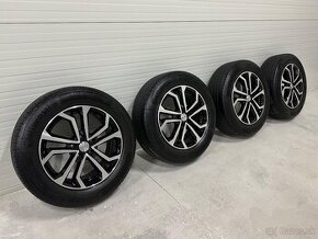 ALU DISKY DEZENT 5x114,3 225/60 R17 / PNEU CONTINENTAL LETNÉ