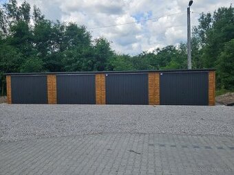 Plechová garáž 12x6m