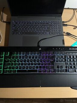 Herná klávesnica Corsair k55 RGB